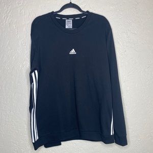 Black adidas crew neck